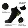 6/12 Pairs Socks for Men and Women Cotton Stripe Ankle Sock Sports Male's Summer Breathable Mesh Cycling Casual Short Sock