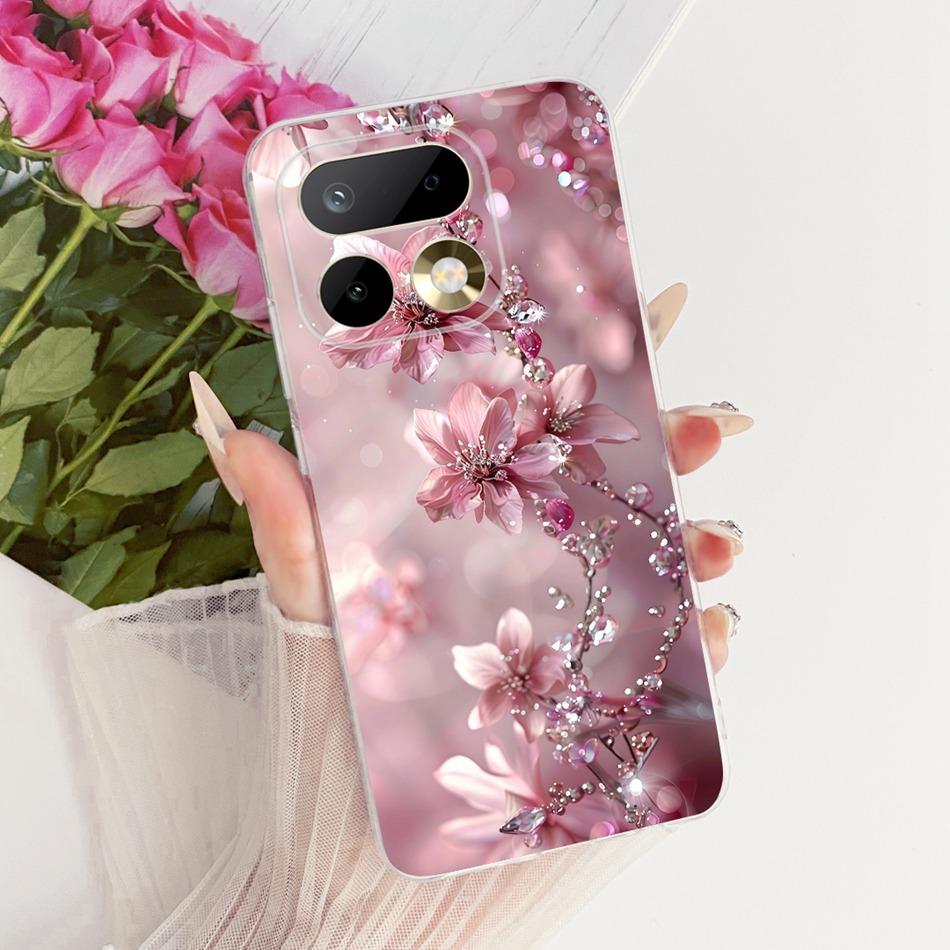 For Realme 16 Pro+ 16Pro Cute Flower Butterfly Cat Painted Case For Realme 16 Pro Plus 5G Soft Silicone TPU Phone Cases