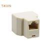 Talos PC House 1-2-полосный двойной гнездовой сетевой адаптер Cat6/5/5e RJ45 Lan Ethernet