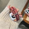 Xmas Style Wool + Leather Strap for Apple Watch Ultra 3 2 1 49mm / Series 11 10 46mm / 9 8 7 45mm / SE3 SE2 SE 6 5 4 44mm / 3 2 1 42mm Watch Band