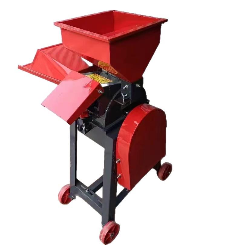 Adjustable Ultra-fine Green Pasture Crusher & Pulper for Poultry, Dual-Use for Dry/Wet, Easy Operation