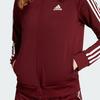 adidas Спортивная куртка Primegreen Essentials, цветные блоки, ретро-стойка, спортивная повседневная куртка, женская куртка темно-красного цвета IM2827