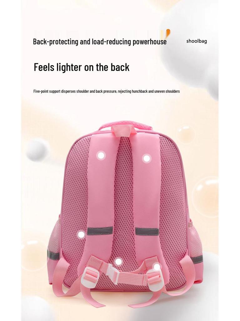 Lightweight Cartoon Backpack for Kids 3-6: Cute and Comfortable Schoolbag for Boys and Girls