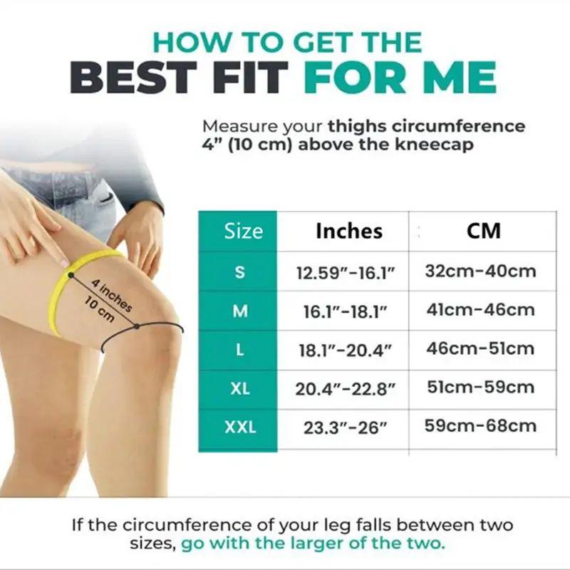 Наколенник компрессионный рукав для колена от боли в колене бег тяжелая атлетика наколенники поддержка дышащий для артрита спорт тренажерный зал