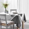 Nappe rectangle 140x240cm Charlines blanc