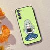 Чехол для телефона Project Sekai N-Nene Kusanagi Черный Силиконовый Мягкий Для Samsung Galaxy A73,A72,A71,A70,A53,A52,A51