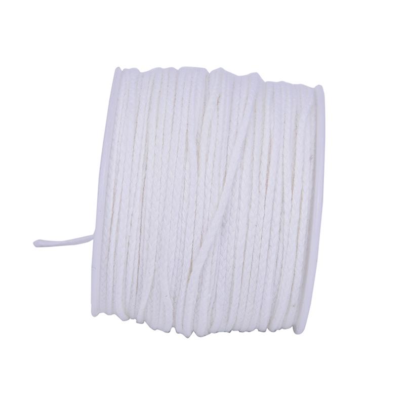 Катушка 61М кс 2,5Мм из хлопковой квадратной оплетки, фитиля свечи, для изготовления свечей