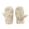 Windproof Cartoon Dinosaur Print Mittens Waterproof Winter Gloves Kids Skiing Snow Gloves  Children