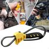 Adjustable Rubber Strap Wrench Jar Opener Accessory Portable Belt Plumbers Spanner Versatile