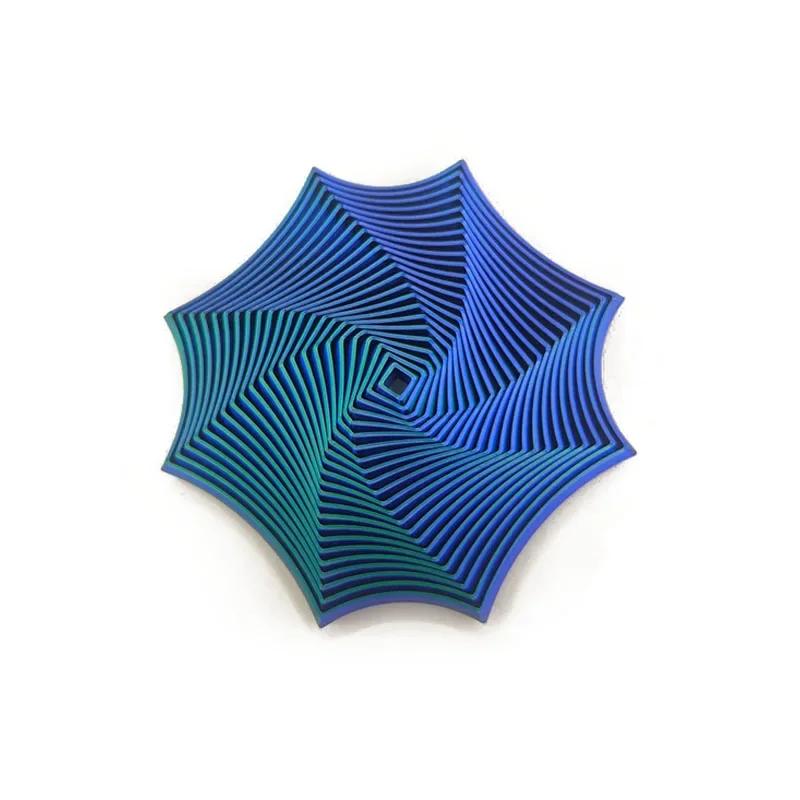 Octagonal Fidget Fidget Octagonal Toy 3D Printing Geometric Illusion Antistress Fidget Toys for Stress Sensory Party Game Relief
