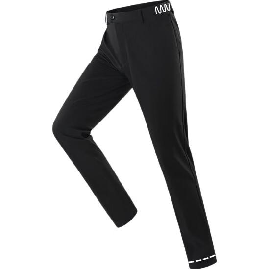 Original Men's Casual Pants, Versatile All-Season Trousers, Slightly Elastic, Easy-Care Men's Pants for Spring, Gray, Size S