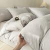 Premium relief bed four-piece set of pure cotton cotton high-end jacquard bedroom quilt cover bed sheet high-end bedding