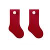 Baby Socks Autumn Winter Thickened Warm Children Red New Year Socks Full Moon Year Old Boy Girl Toddler Boneless Mid Tube Socks