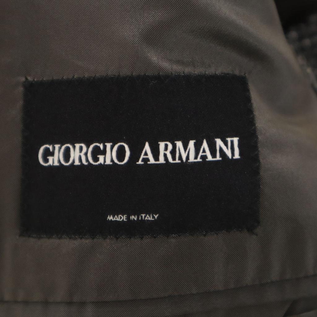 Giorgio Armani Сделано в Италии Шерстяной блейзер 46 Серый Мужской Б/у