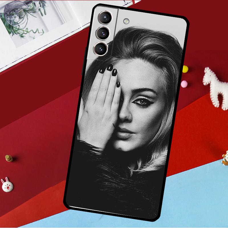 Чехол Adele Adkins для Samsung Galaxy S22 S23 Ultra S21 FE S8 S9 S10 Plus Note 10 20 Ultra S20 FE Coque