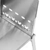 Foldable Wood Burning Stove Stainless Steel Folding Grill Portable Fire Pit  Outdoor Cooking
