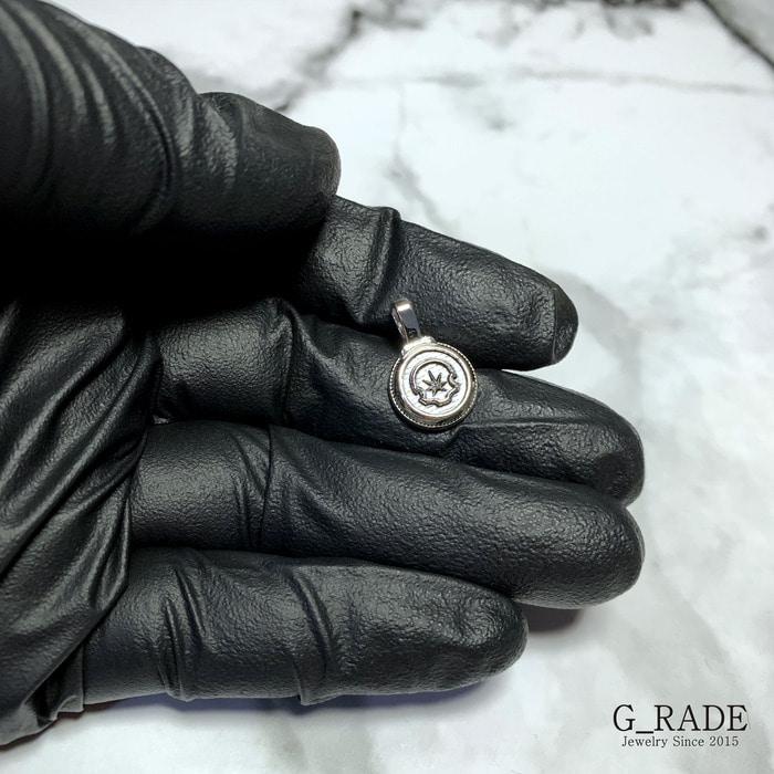 G_Rade Basic Circle Logo Necklace(S Size)
