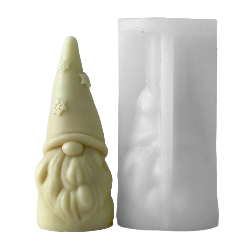 Dwarfs Candle Molds Handmade Castings Molds Christmas Silicone Moulds Epoxy Resin Molds Plasters Molds
