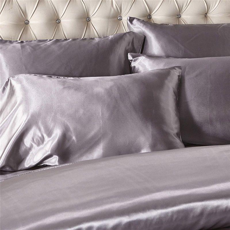 Яркий шелковый разноцветный пододеяльник из роскошной сатиновой ткани, большого размера King Size