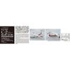 Aoshima Bunka Kyozai C 2 Transport airCraft Prototype plastiC Model