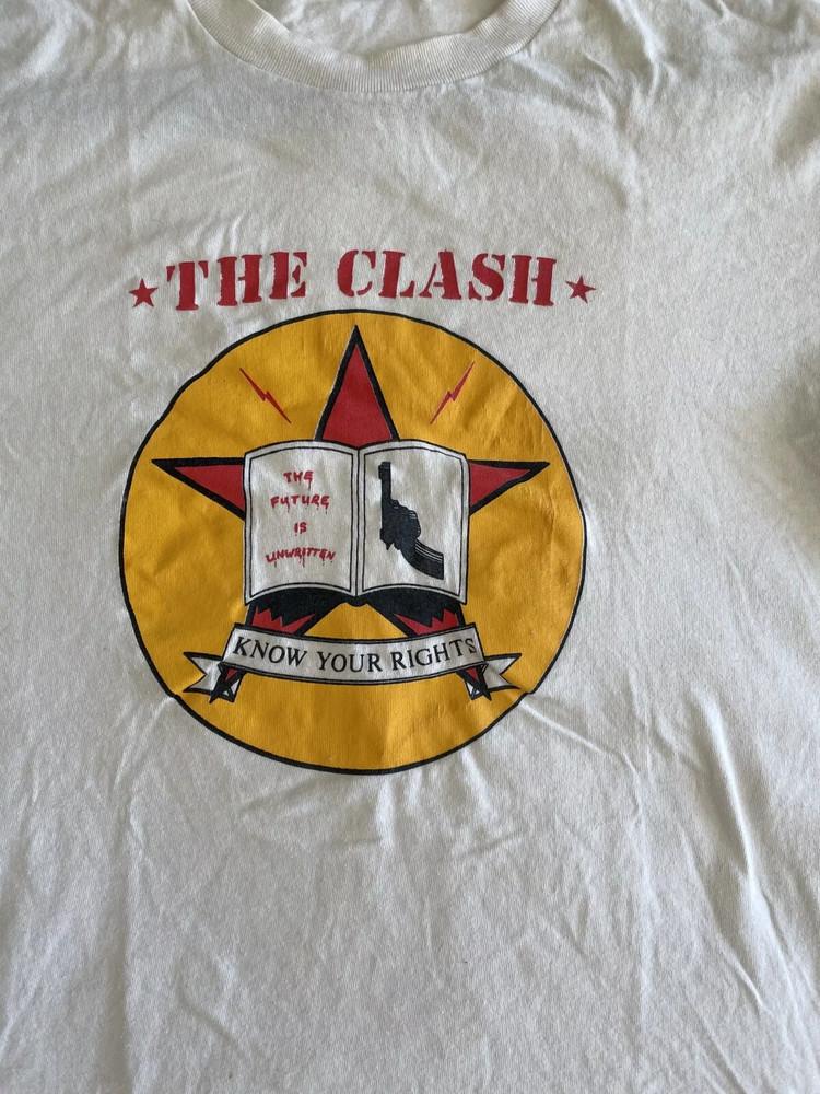 The Clash Know Your Rights Album Band Collection S to 5XL T-shirt Unisex T-Shirt