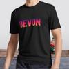 Новая футболка DEVON Active с логотипом, смешная, размеры от S до 5XL