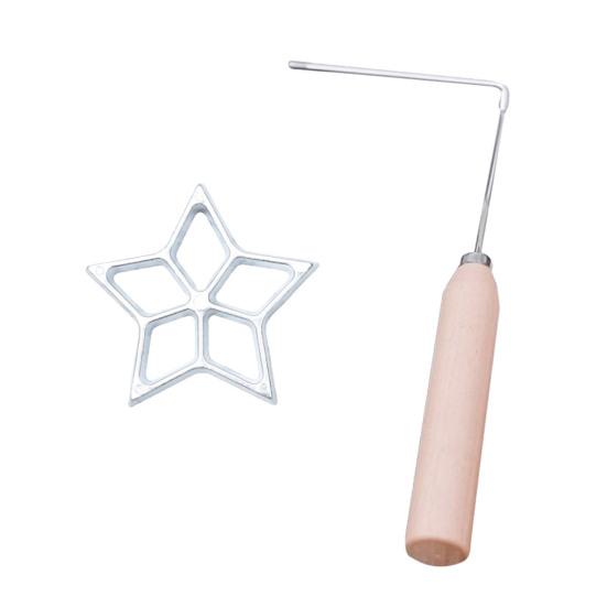 2 шт., розетка Timbale Maker, надежная противоизносная однотонная привлекательная противоожоговая ручка, форма для жарки для ресторана