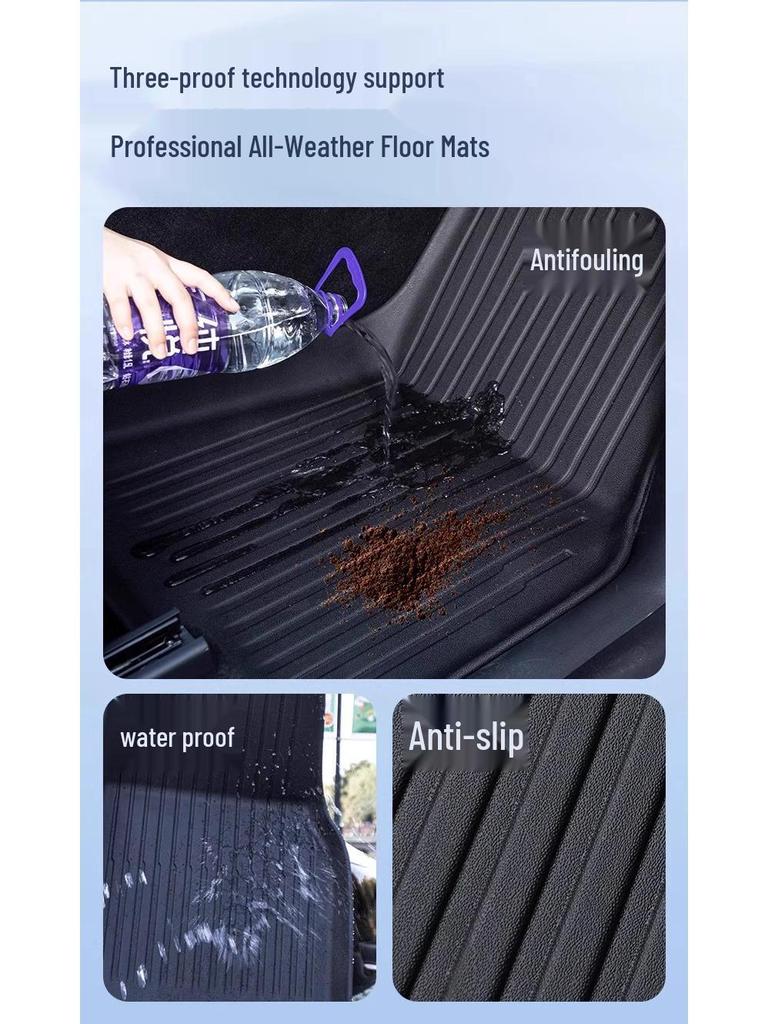 Tesla Model Y3 Facelift TPE Floor Mats Gift Package