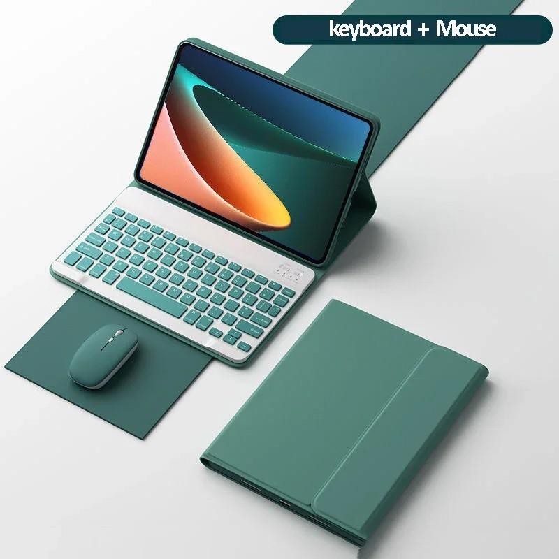 Redmi Pad 2 Pro Tablet Case With Bluetooth Keyboard Mouse Combo 7/7S 10.6-11.2 Inch