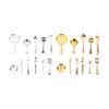 11Pcs/Set Dollhouse Miniature Spoon Fork Pot Utensils Model Kitchen Decoration