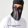 Эластичная маска-балаклава для лица на мотоцикл, для езды на велосипеде, с защитой от УФ-излучения и улучшенной вентиляцией для тропических регионов