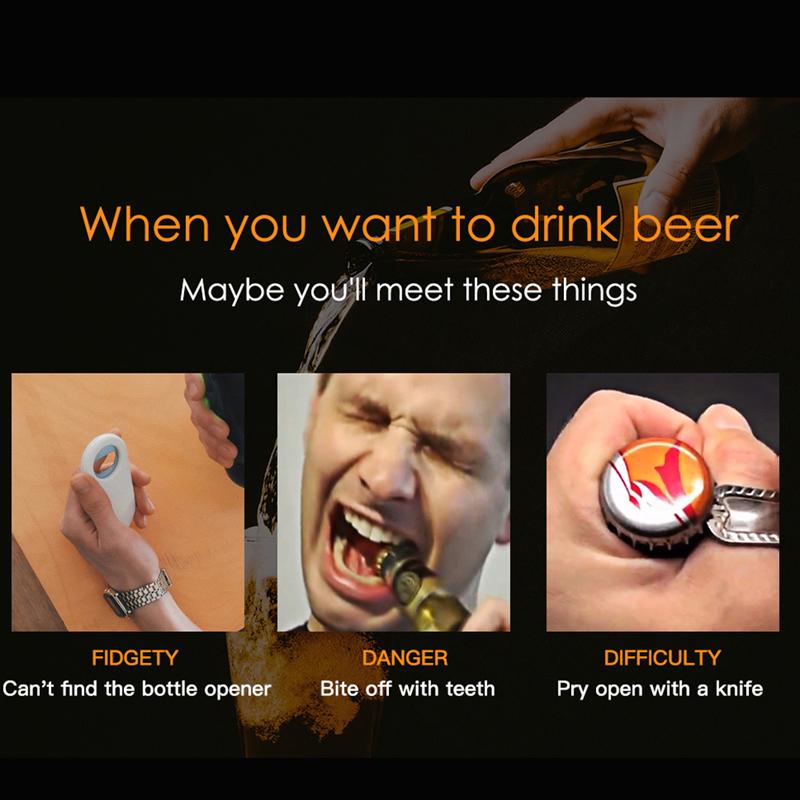 Открывалка для бутылок пива в форме черепа на Хэллоуин, магнит на холодильник, настенный штопор для вина, аксессуары для кухни в стиле ретро для домашнего бара