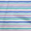 Cotton Flex Dark Blue Fabric Stripes Craft Projects Decor Fabric Printed By The Yard 40 Inch