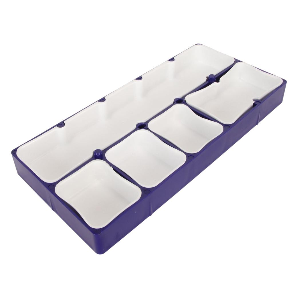 Watch Parts Storage Box Portable Stackable 5 Compartments Watches Movement Parts Box for Screws Hardware Accessories