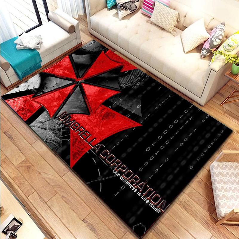 3D R-Resident Evil Игры Геймерские Большие Размеры Коврики Ковер для Дома для Гостиной Спальни Дивана Бара Клуба Декор Напольные Игровые Коврики