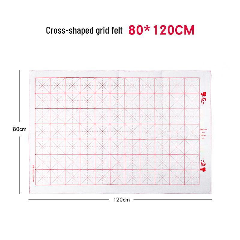 Утолщенная подкладка из войлока для практики китайской каллиграфии и живописи