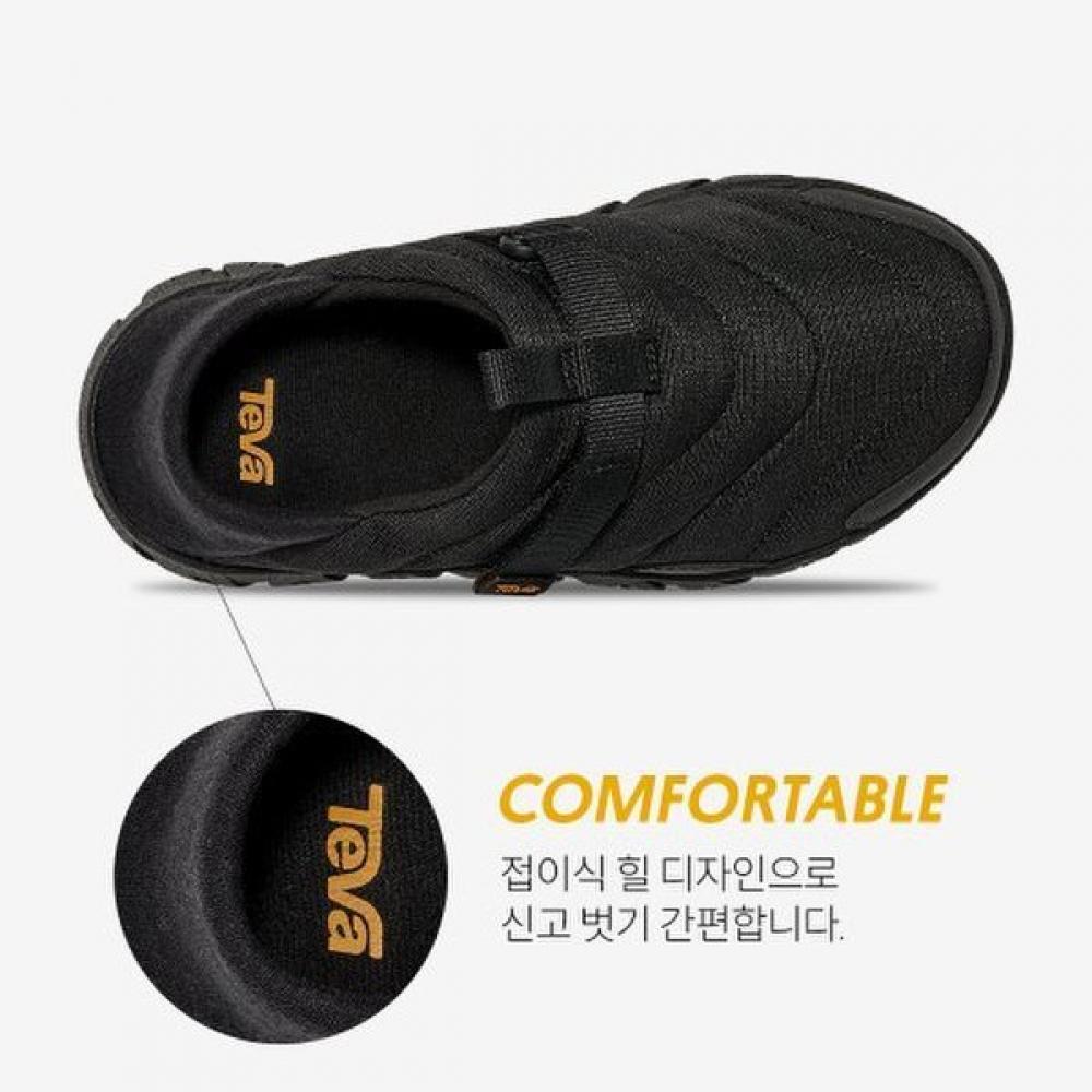 Teva 2025 F W Kids Padded Slip On Reember Camp Stvt2533953 Blk