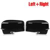 Пара для Dodge Ram 1500 2013-2018 Крышка зеркала заднего вида 68096199AF Глянцево-черный Замена крышки зеркала бокового вида