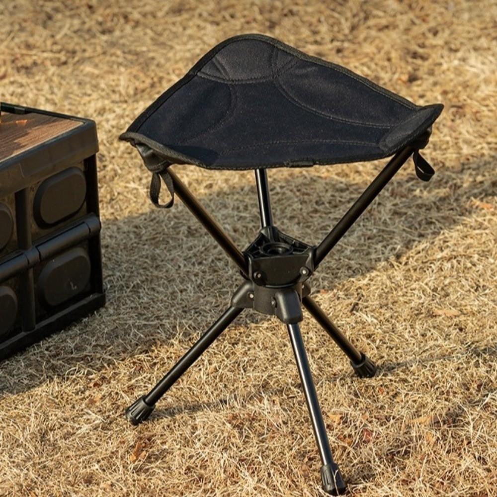 Three Legged Camping Stool Wear-resistant Fishing Chair Portable Mazza Stool Portable Use