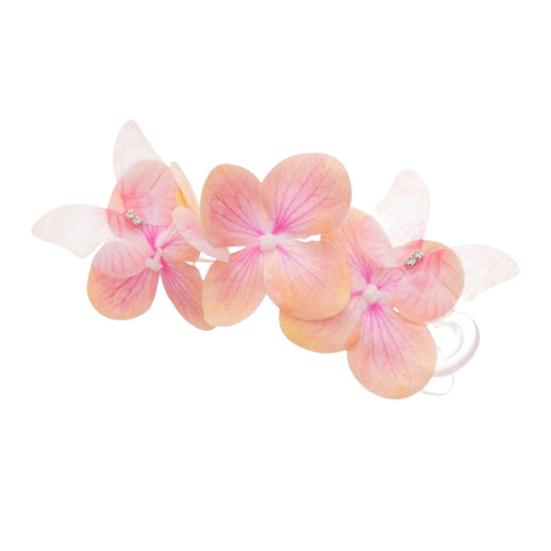 Заколка-бабочка для волос Цветок и бабочка Заколка для волос Гавайские цветочные аксессуары для волос для пляжа, свидания, вечеринки, улицы