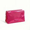 Очаровательная косметичка цвета маджента - Милый дорожный косметический органайзер, Идеальный подарок для девушки и подростков.