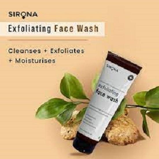 Натуральный отшелушивающий гель для умывания SIRONA Blemishes 125 мл
