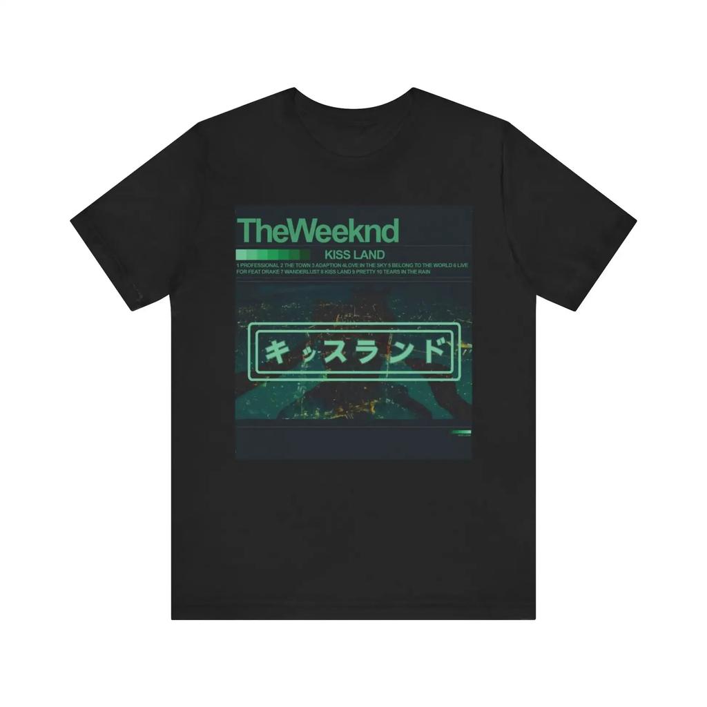 2026 Футболки с принтом The Weeknd для мужчин Новинки в разделе Топы и футболки Винтажная одежда Женская футболка оверсайз Мужская хлопковая Y2k