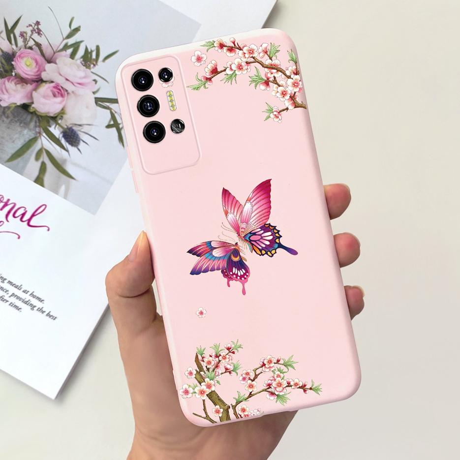 Чехол для Tecno Pova 2 LE7 LE7n Милый Мультяшный Динозавр Мягкий Силиконовый Чехол для Телефона Для Tecno Pova 2 Pova2 Задняя Крышка 6.9'' Сумки