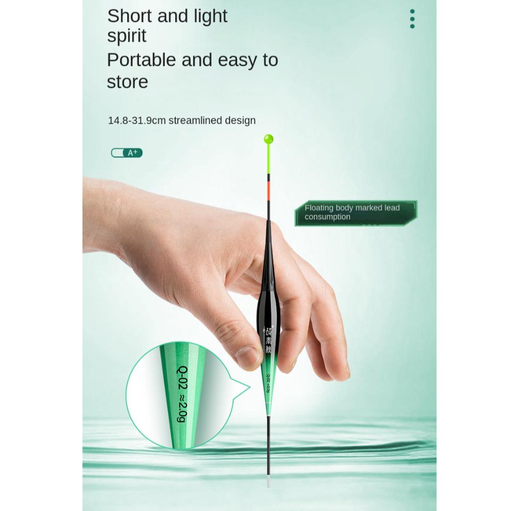 Indicator Fishing Lure Buoy Strike Bite Alarm New Bobbers Short Tail