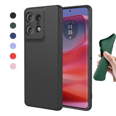 Жидкий силиконовый чехол для Motorola Edge 50 Fusion 50 Pro 40 Neo Edge Plus 2023 Матовый противоударный мягкий чехол для телефона