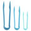 3 PCS Multifunctional Plastic Bread Tongs Food Clamps for Home Bakery