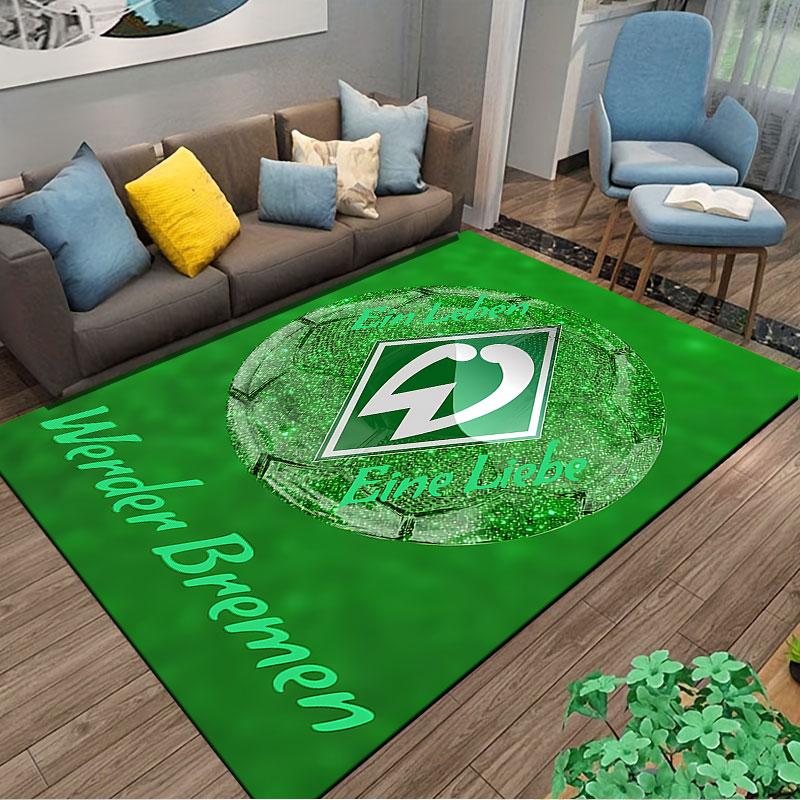 Werder Bremen Green Design suitable as a non-slip mat for the living room or bedroom sofa