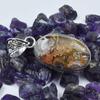 Lace Agate Oval Cut 78.80 Ct Pendant Healing Stone 925 Silver Gemstone SD-01-S