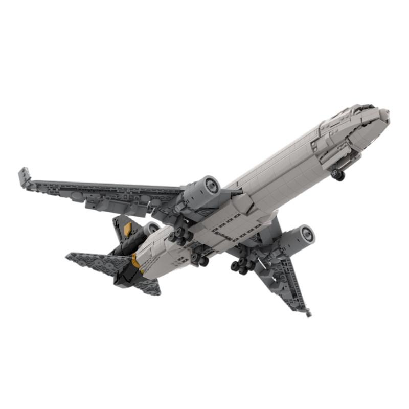 1840pcs MOC-230697 MOC Aviation Series UPS MD-11 Airplane Model DIY Building Block Modular Technology Toys Aerospace Fans Gifts